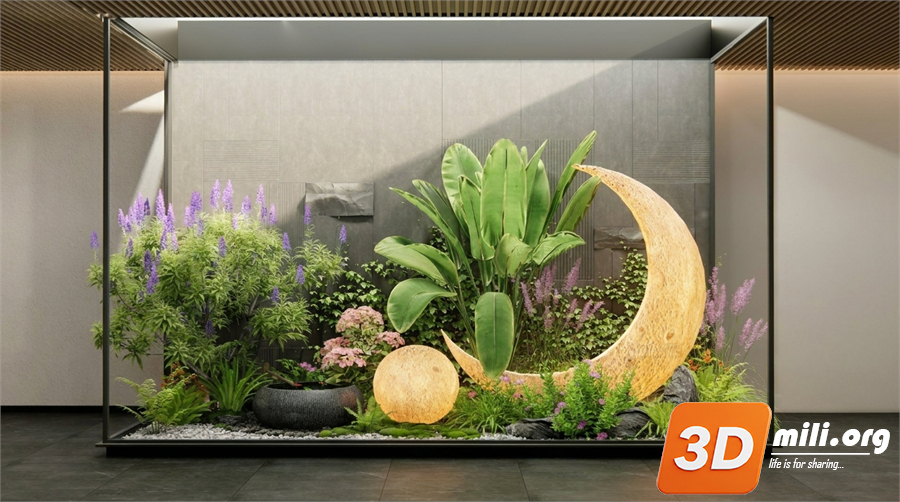 Mini Garden Skp Files 